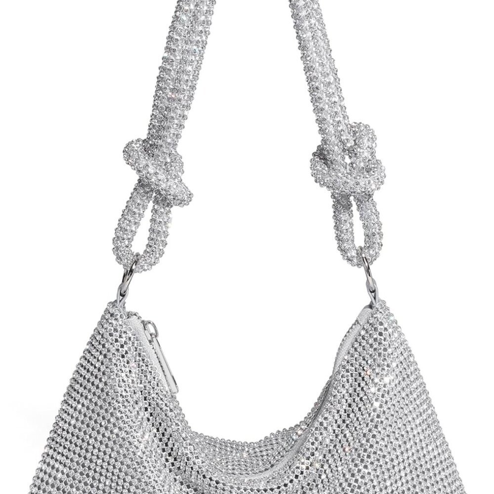 Rhinestone Purse for Women Evening Bag Glitter Sparkly Mini Handbags